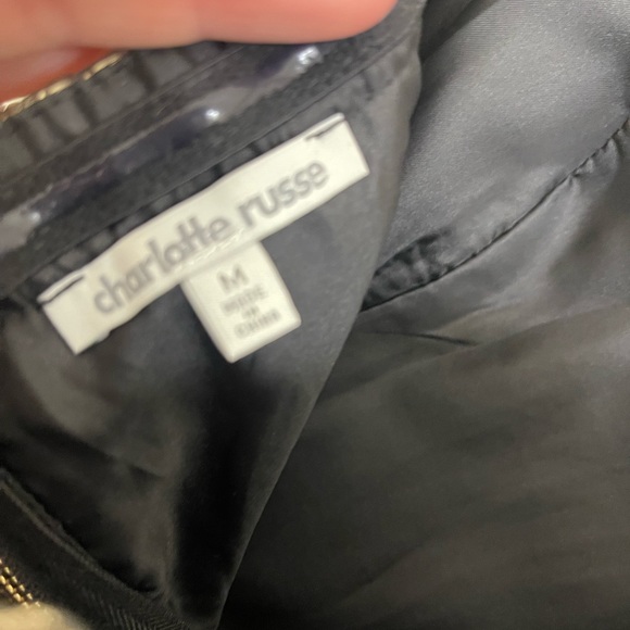 CHARLOTTE RUSSE mini strapless dress - Picture 4 of 4